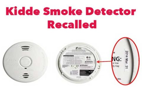 smoke kidde recall detector alarms fire