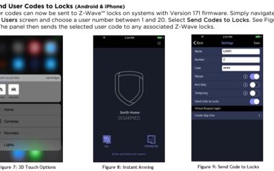 Send User Code to Locks