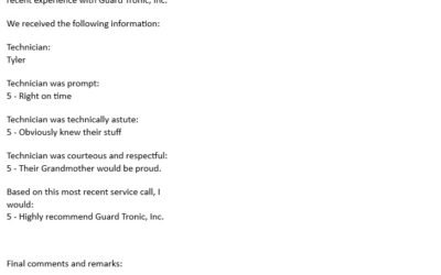 5-Star Alarm Company