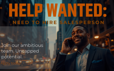 Fort Smith Salesperson Wanted